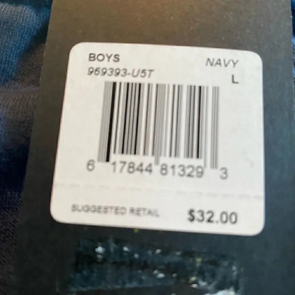CONVERSE  BOYS NAVY French Terry Shorts with side panel design NWT